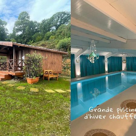 7Eme Ciel - Tiny House Avec Grande Piscine Interieure Chauffee Toute L'Annee Villa Marais-Vernier ภายนอก รูปภาพ